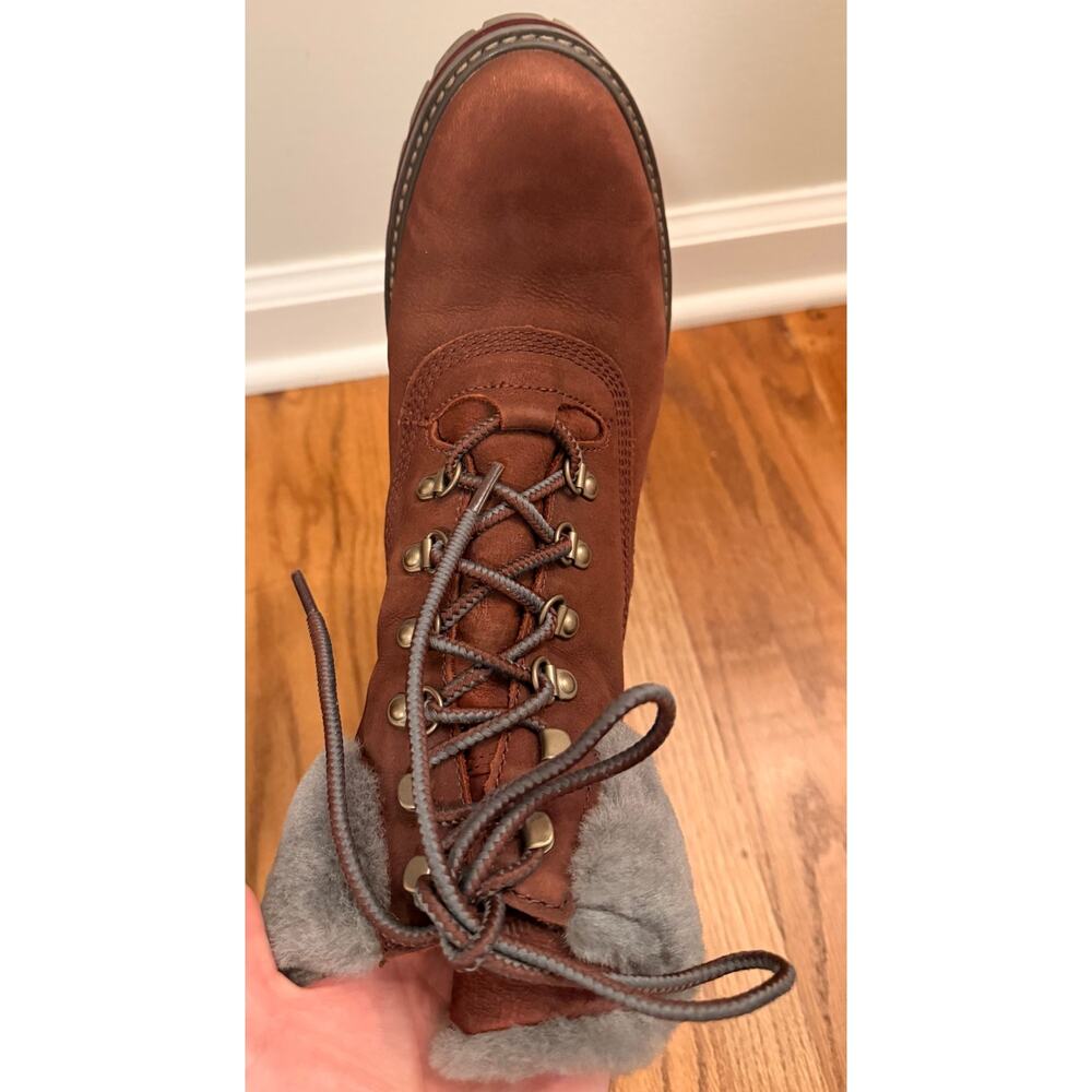 EUC Timberland Courmayeur Valley 6″ Waterproof Boots - 9.5 - Picture 7 of 11